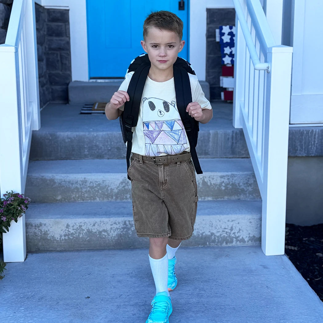 Bear Drawing Graphic Tee kids