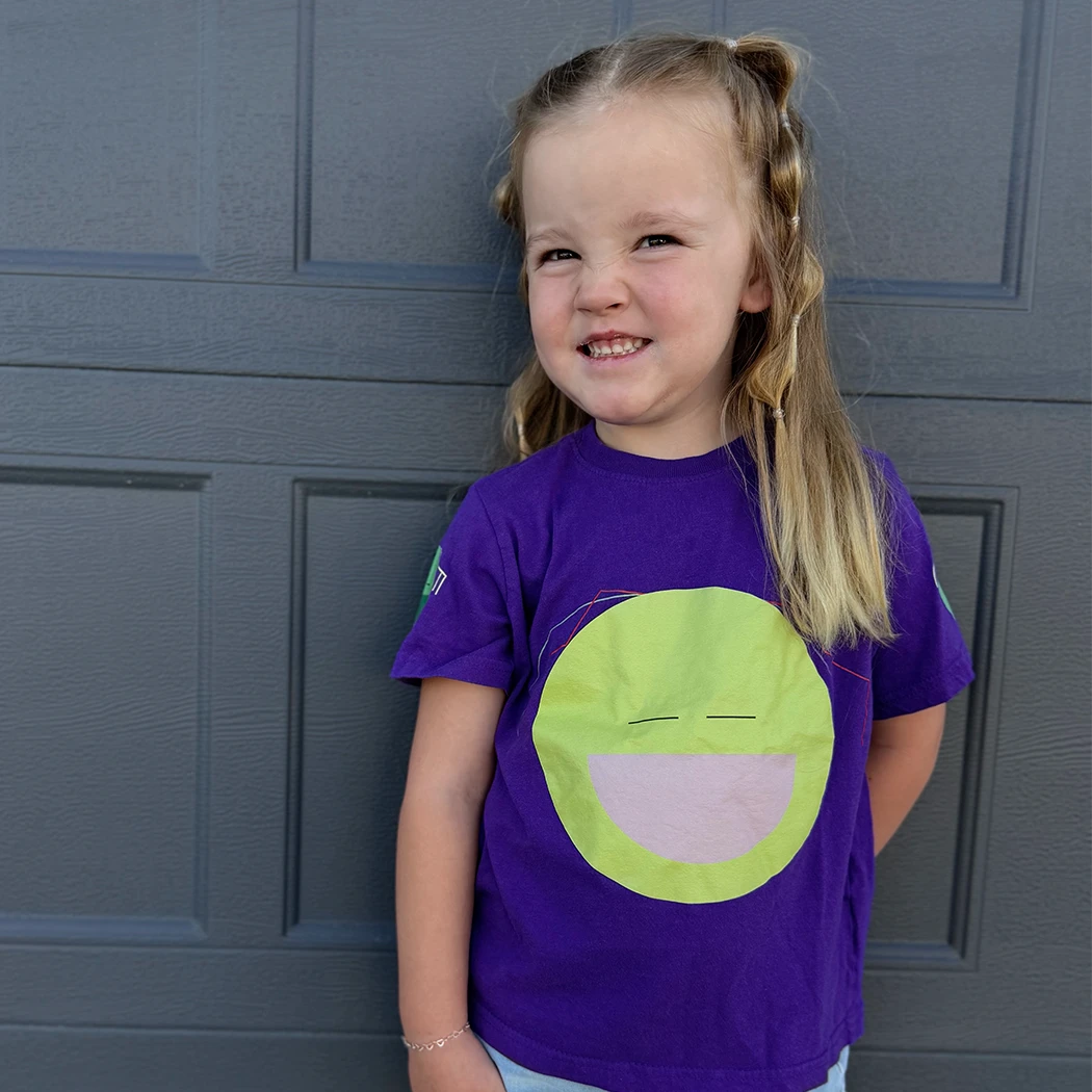 Happy Face Graphic Tee kids