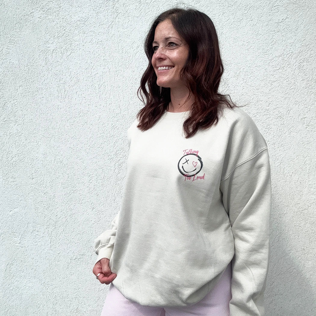 Talking Too Loud Graphic Crewneck
