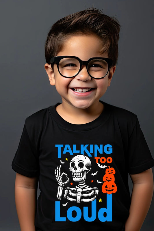 The Perfect Halloween Shirt: "Talking Too Loud"