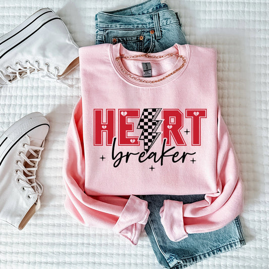 Heart Breaker Valentines Day Crewneck