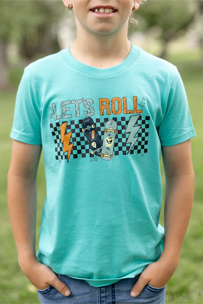 Lets Roll Kids Graphic Tee