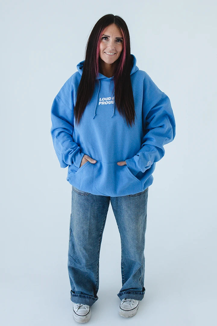 Loud & Proud Graphic Hoodie - Talking Too Loud Apparel