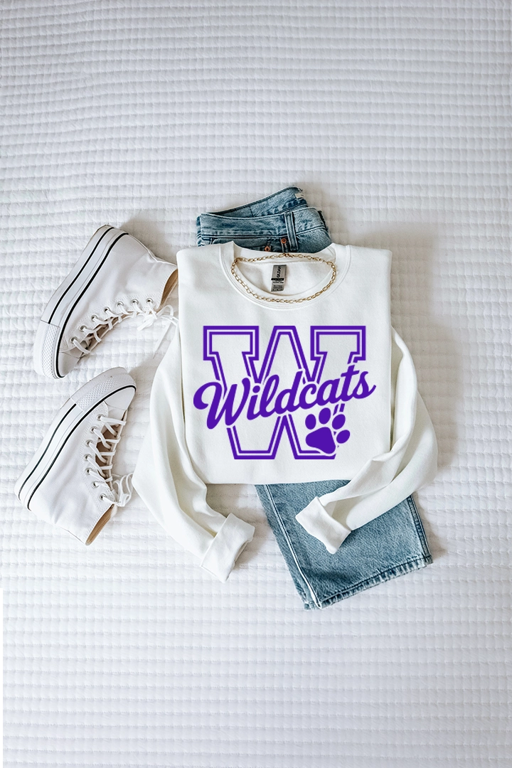 Classic Wildcats Pride with a Clean, Varsity Edge