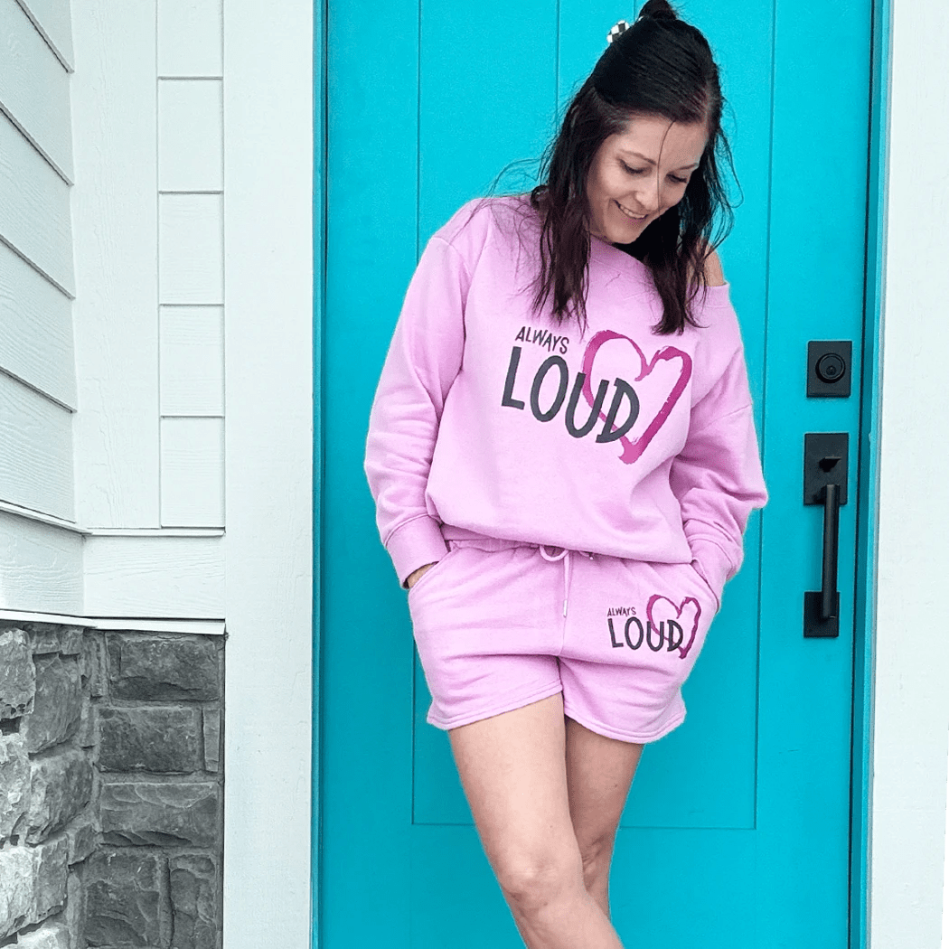 Always Loud Shorts Sweatsuit - Talking Too Loud Apparel