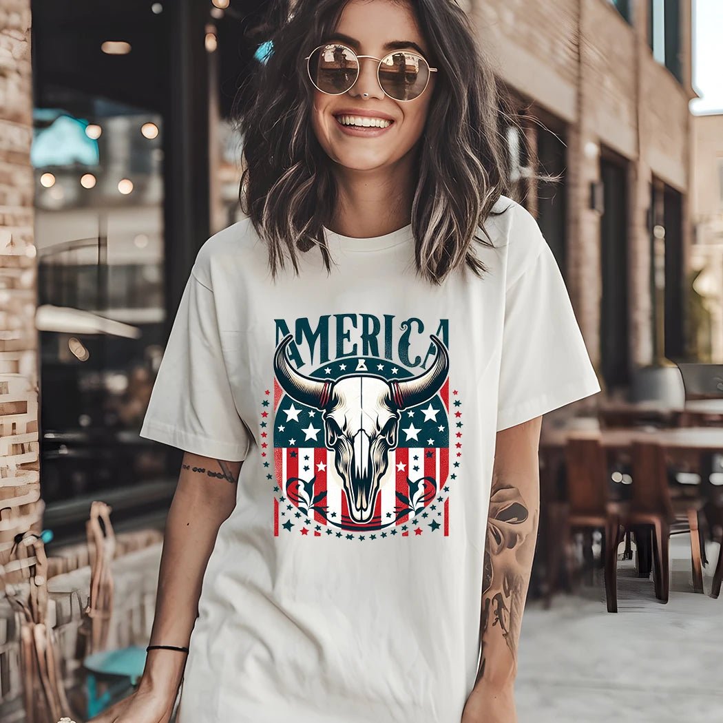 America Graphic Apparel Tee - Talking Too Loud Apparel