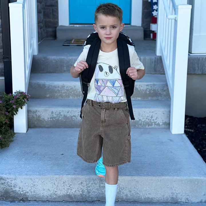 Bear Drawing Graphic Tee kids - Talking Too Loud Apparel