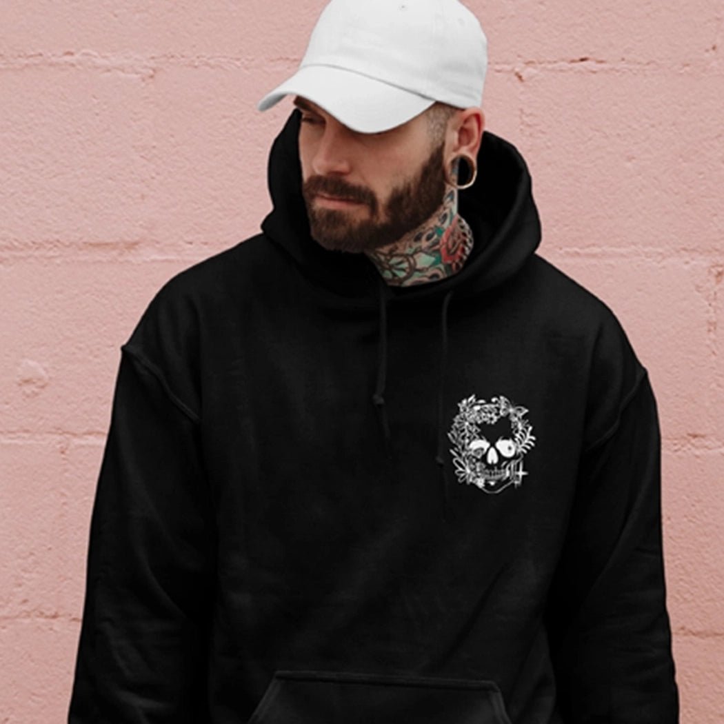 Being Normal is Painfully Overrated Graphic Hoodie - Talking Too Loud Apparel