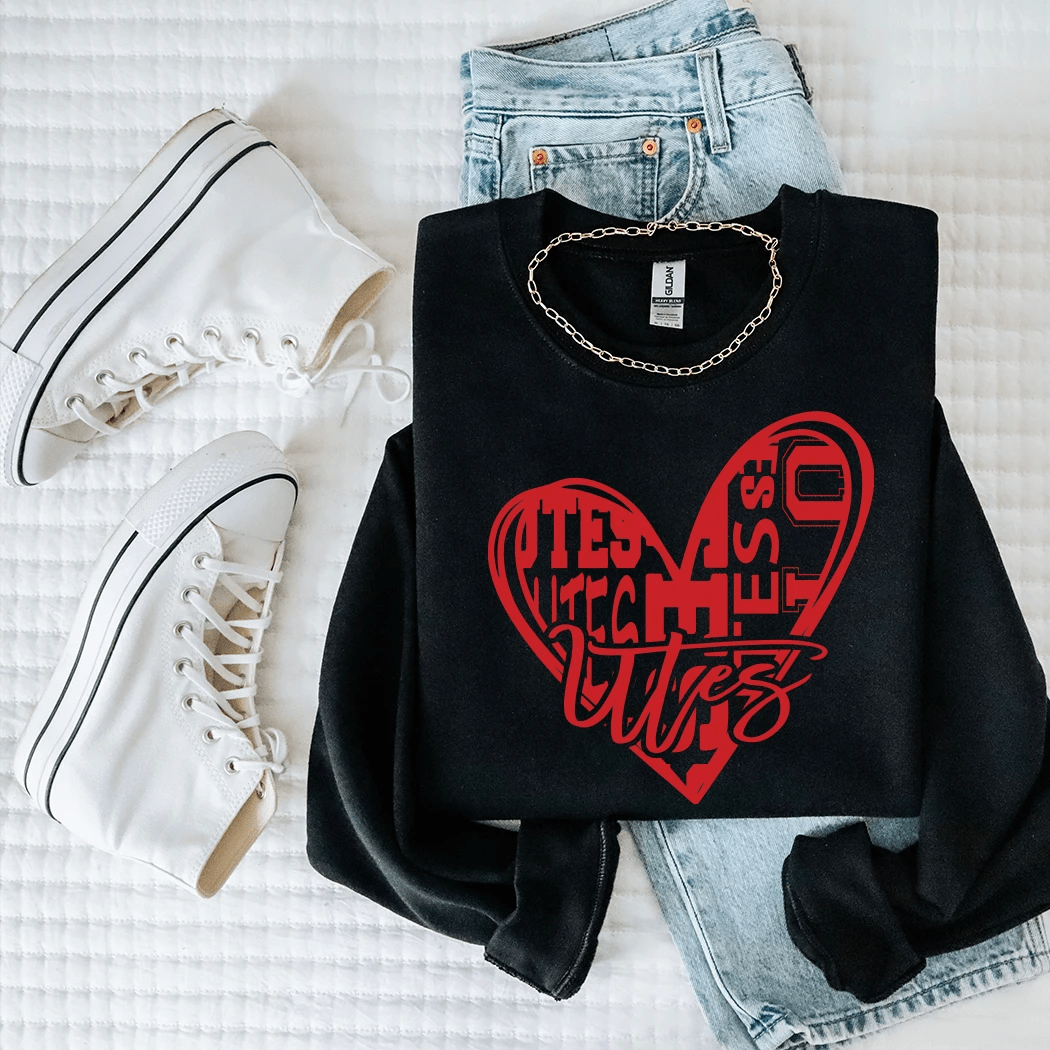 Game Day Utes Football Crewneck - Talking Too Loud Apparel