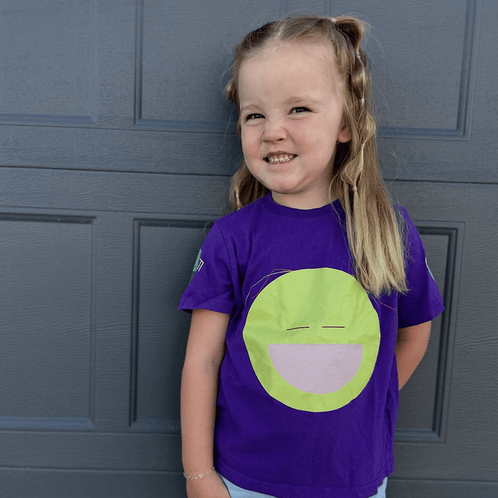 Happy Face Graphic Tee kids - Talking Too Loud Apparel