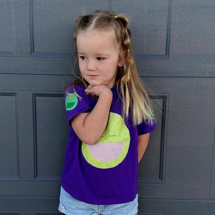 Happy Face Graphic Tee kids - Talking Too Loud Apparel