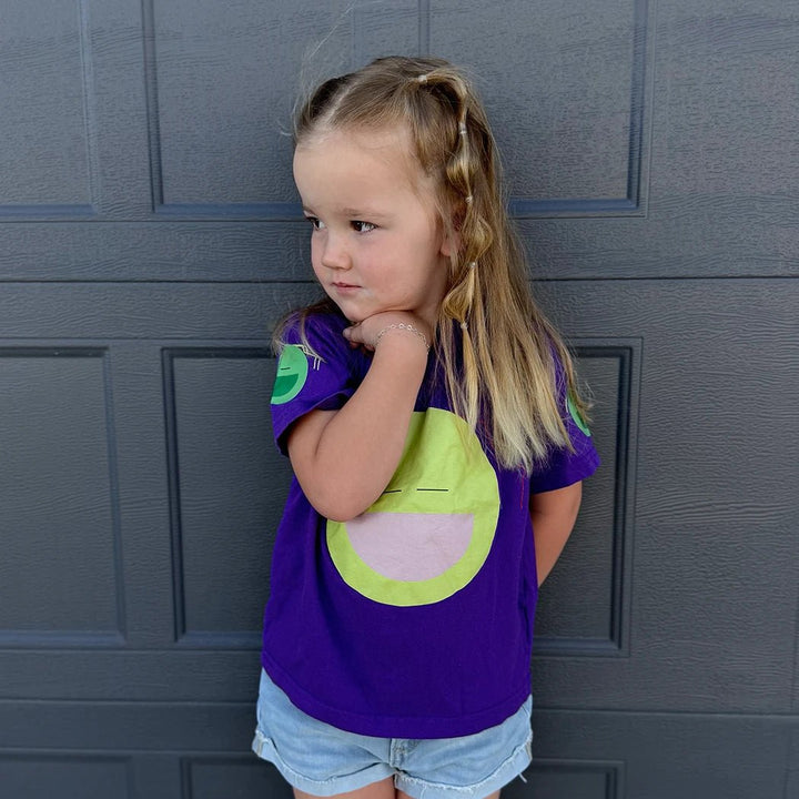 Happy Face Graphic Tee kids - Talking Too Loud Apparel