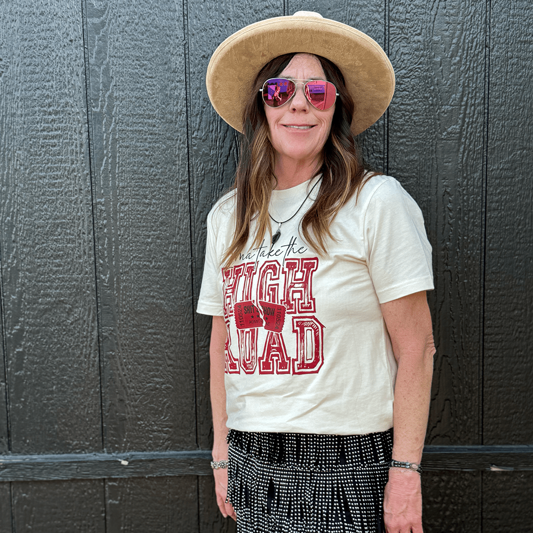 I'ma Take The High Road Graphic Tee - Talking Too Loud Apparel