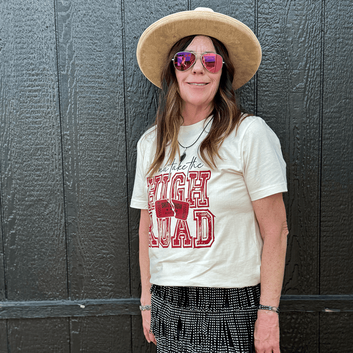 I'ma Take The High Road Graphic Tee - Talking Too Loud Apparel