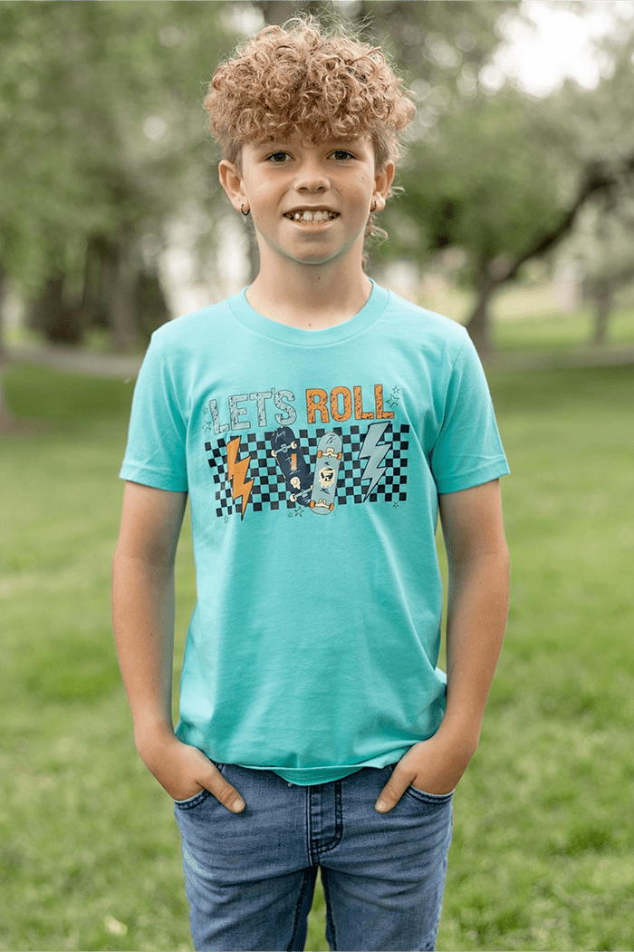 Lets Roll Kids Graphic Tee - Talking Too Loud Apparel