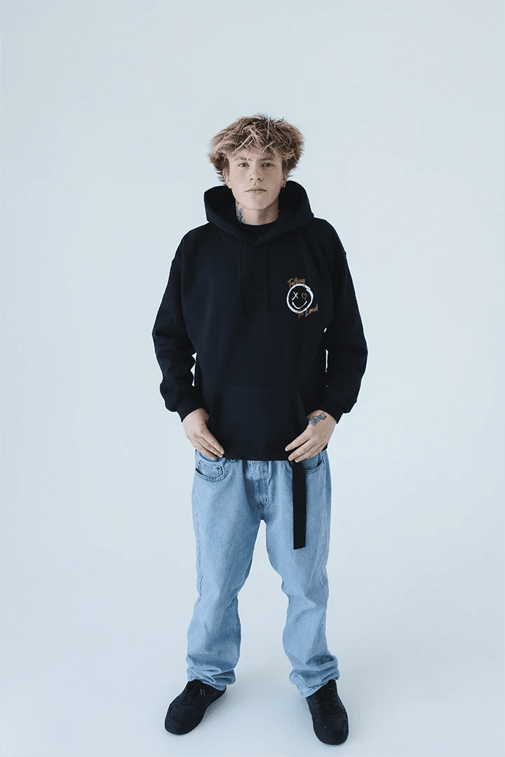 Loud Mouth Graphic Hoodie Mens - Talking Too Loud Apparel