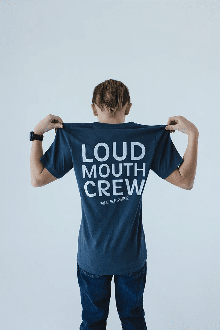 Loud Mouth Graphic Tee Kids - Talking Too Loud Apparel