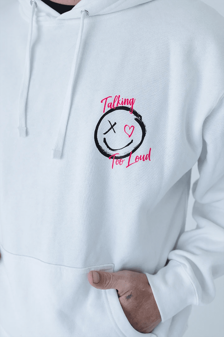 Loud Voices, Loud Talking, Loud Times Hoodie Mens - Talking Too Loud Apparel