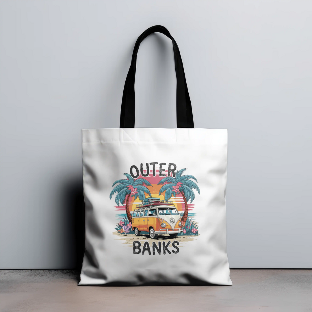 Outer Banks Canvas Tote Bag - Talking Too Loud Apparel