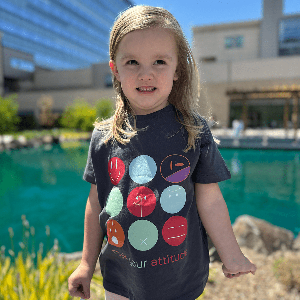 Pick Your Attitude Graphic Tee kids - Talking Too Loud Apparel