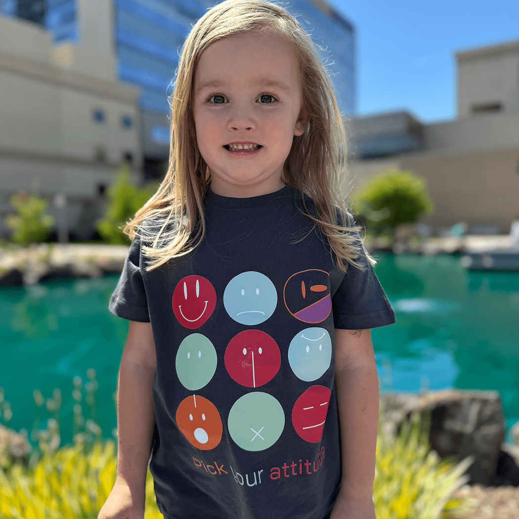 Pick Your Attitude Graphic Tee kids - Talking Too Loud Apparel