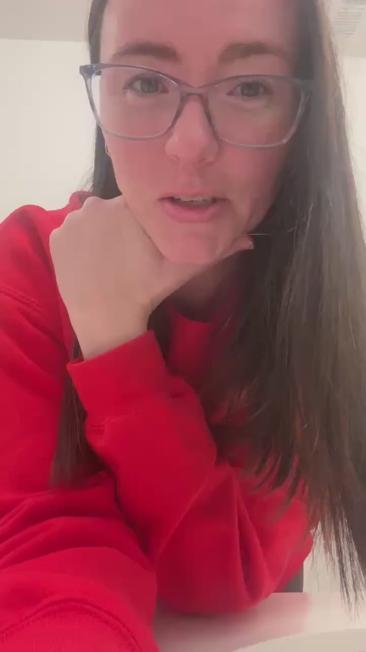 XOXO Checkerboard Heart Crewneck