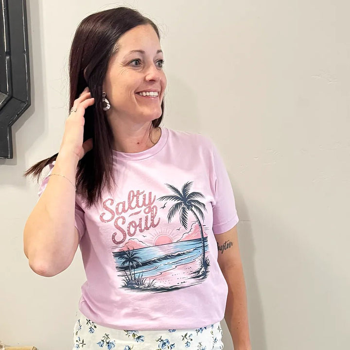 Salty Soul Graphic Tee - Talking Too Loud Apparel