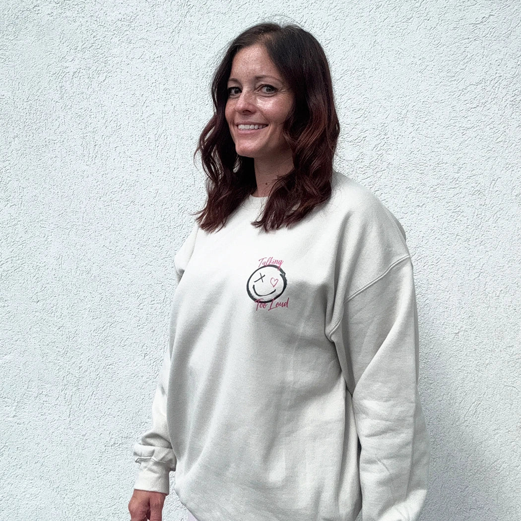 Talking Too Loud Graphic Crewneck - Talking Too Loud Apparel