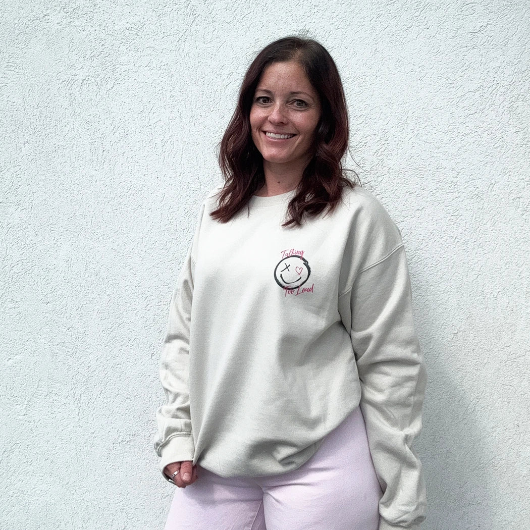 Talking Too Loud Graphic Crewneck - Talking Too Loud Apparel