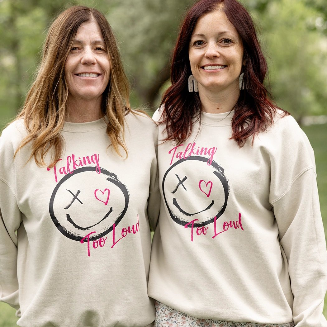 Talking Too Loud Logo Crewneck - Talking Too Loud Apparel