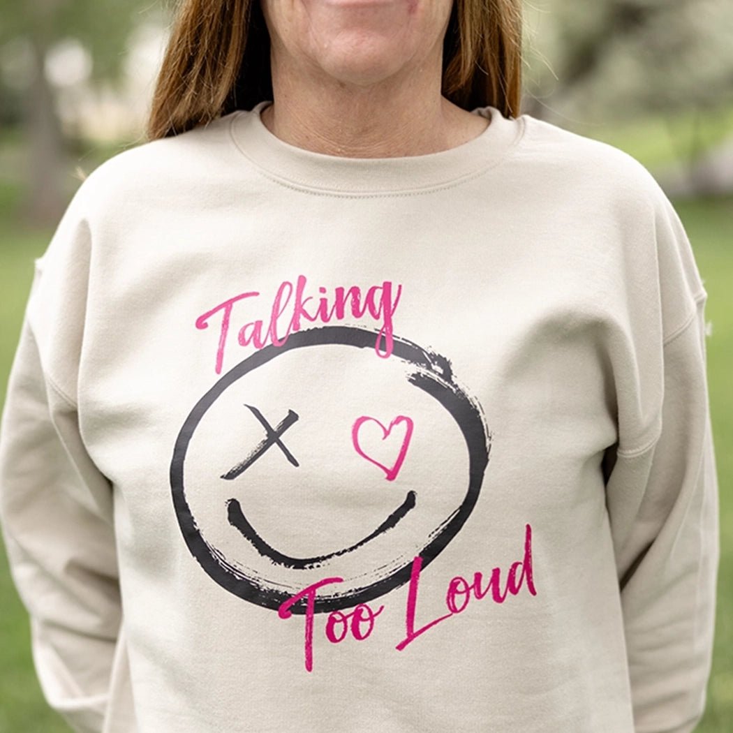 Talking Too Loud Logo Crewneck - Talking Too Loud Apparel