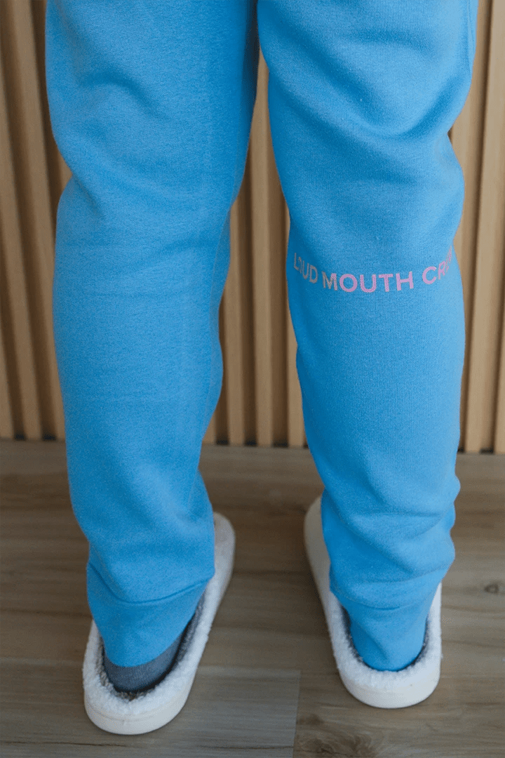 Talking Too Loud Signature Light Blue Sweatsuit - Talking Too Loud Apparel