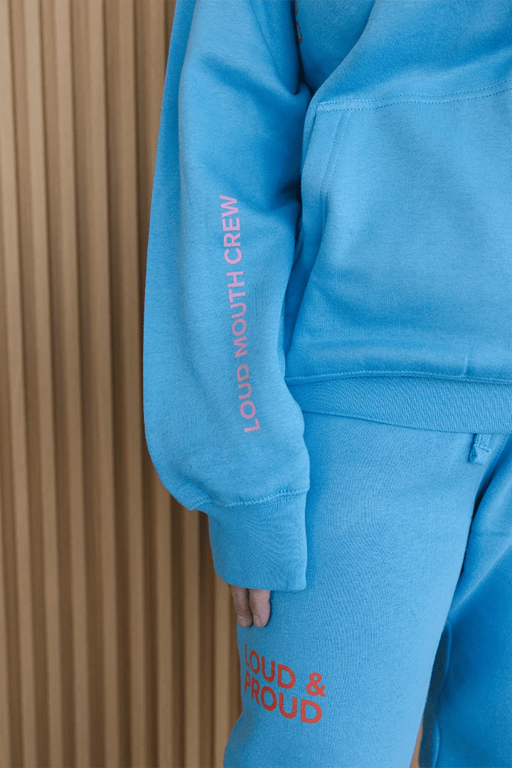 Talking Too Loud Signature Light Blue Sweatsuit - Talking Too Loud Apparel