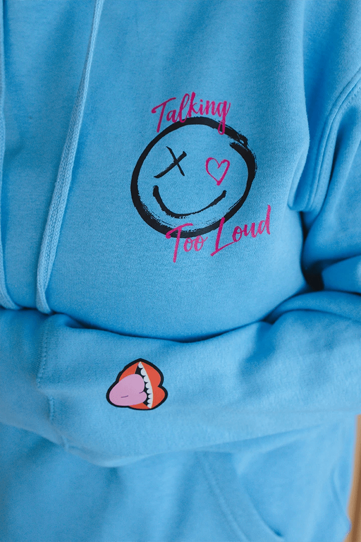 Talking Too Loud Signature Light Blue Sweatsuit - Talking Too Loud Apparel