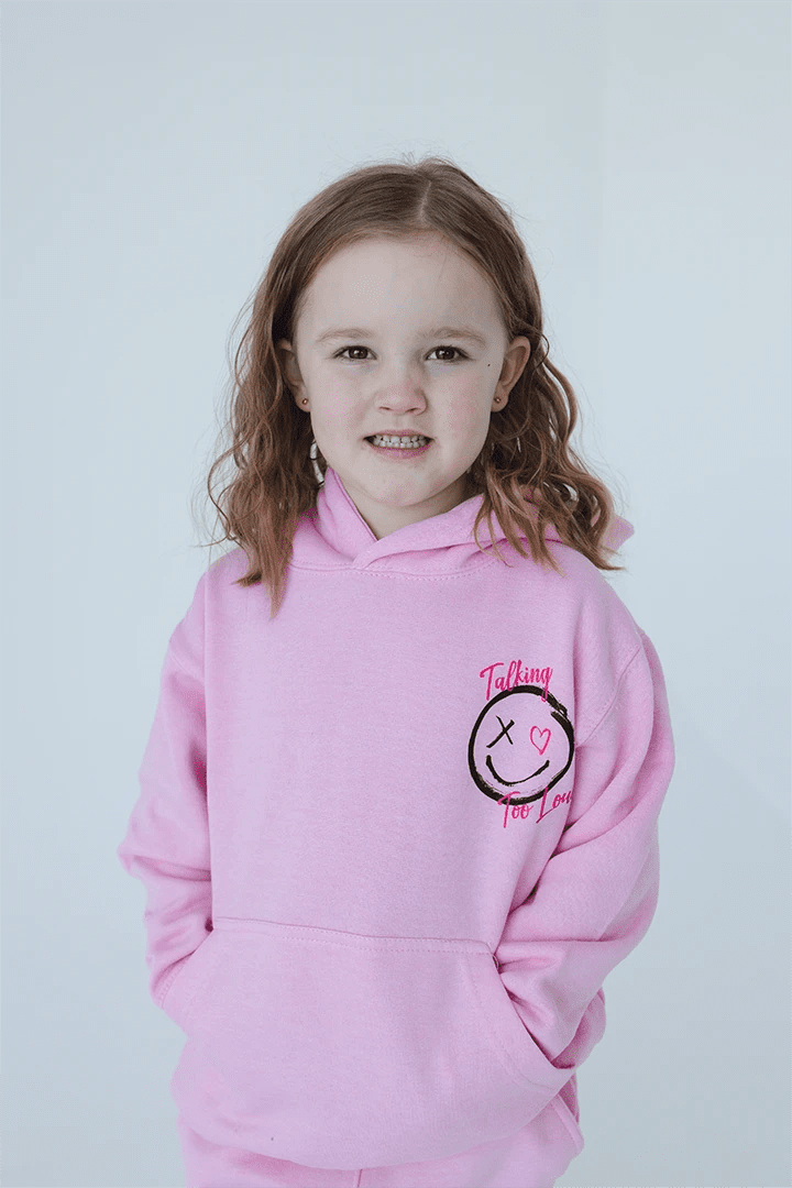 Talking Too Loud Signature Pink Sweatsuit Kids - Talking Too Loud Apparel