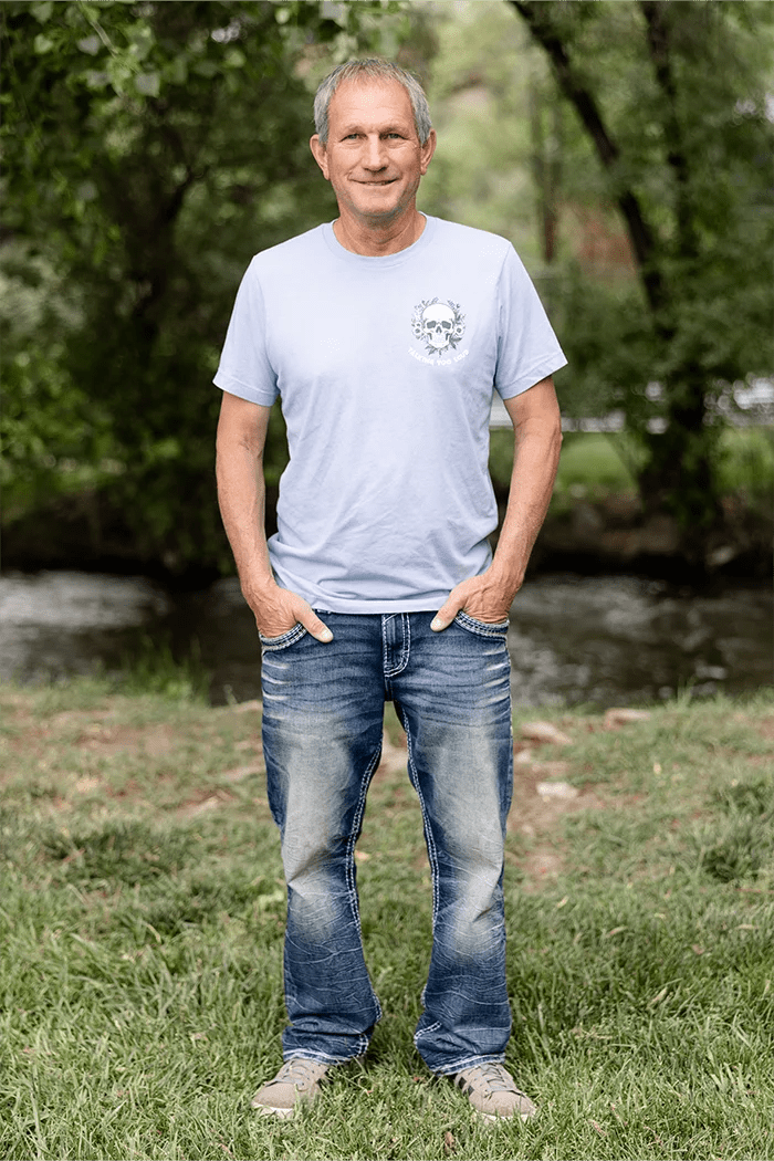 Talking Too Loud Skull Head Mens and Womens Graphic Tee - Talking Too Loud Apparel