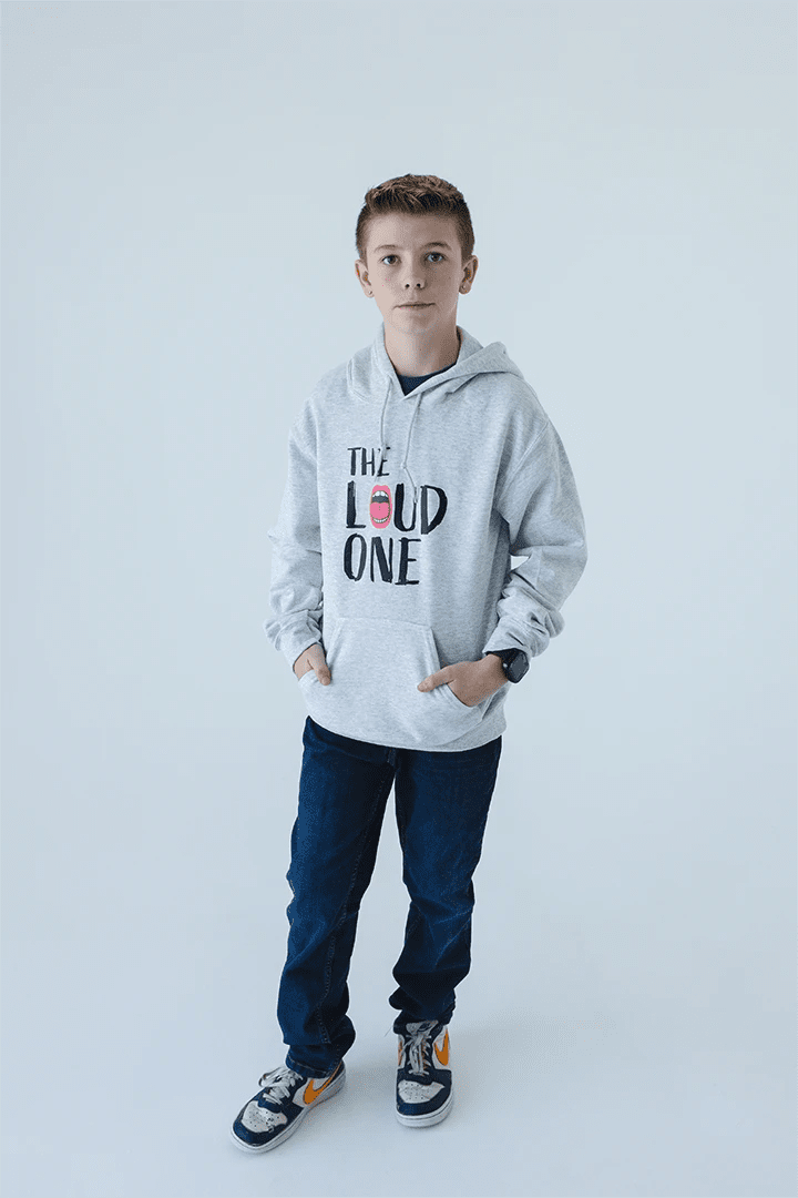 "The Loud One" Signature Hoodie Kids - Talking Too Loud Apparel