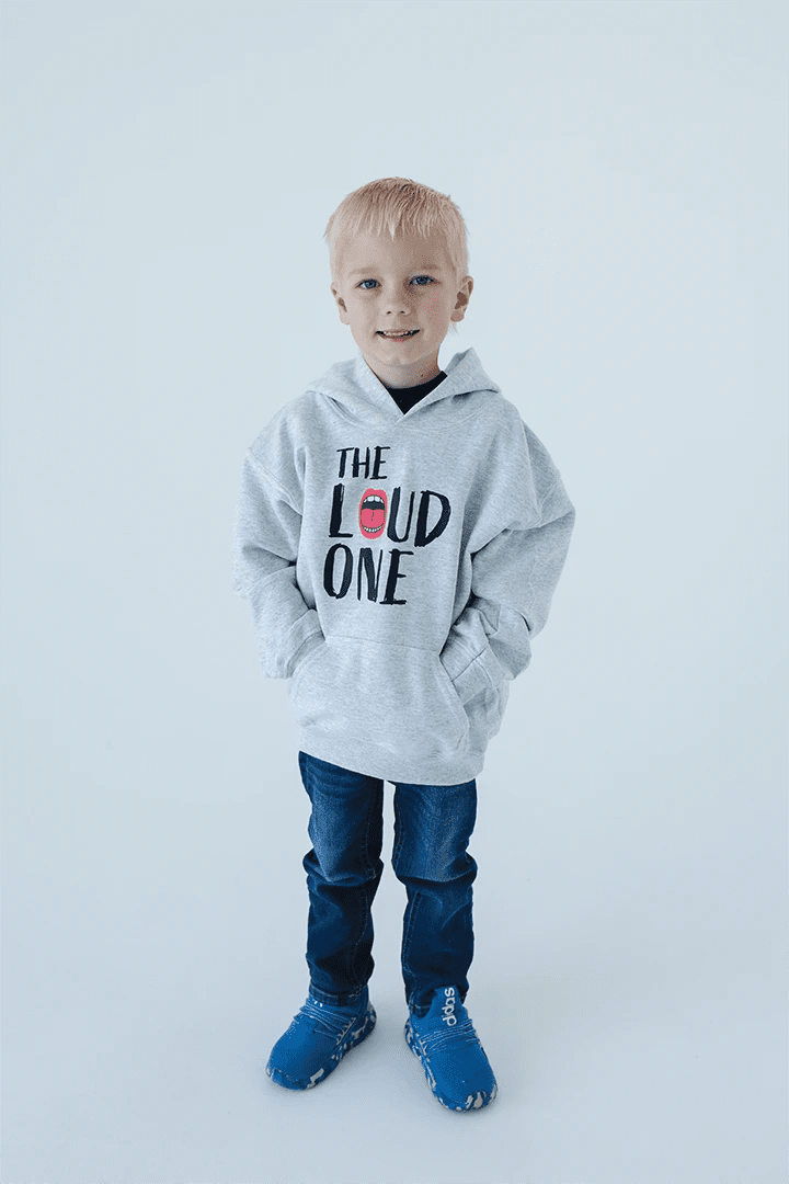 "The Loud One" Signature Hoodie Kids - Talking Too Loud Apparel