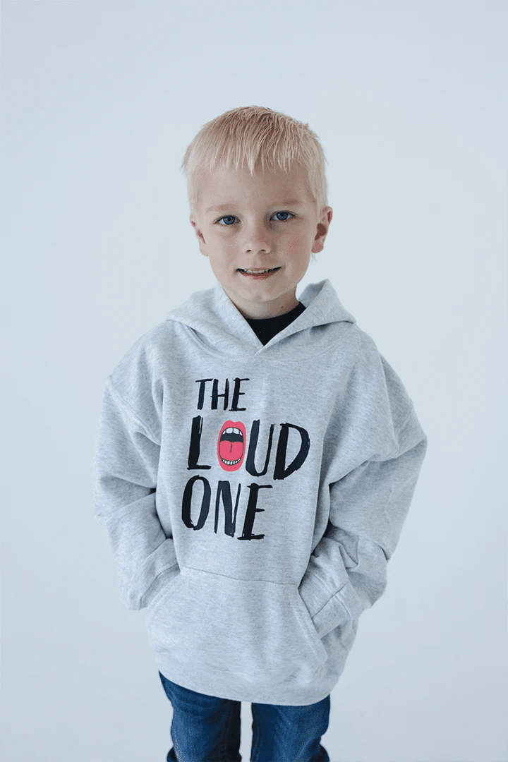 "The Loud One" Signature Hoodie Kids - Talking Too Loud Apparel