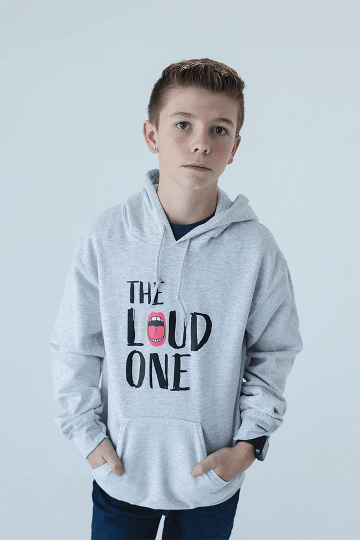"The Loud One" Signature Hoodie Kids - Talking Too Loud Apparel