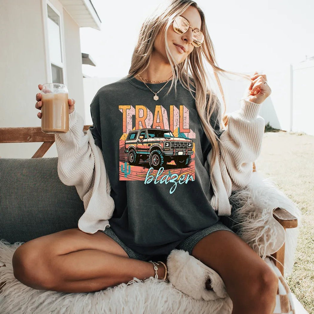 Trail Blazer Graphic Apparel Tee - Talking Too Loud Apparel