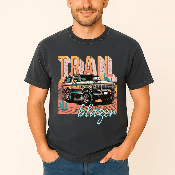 Trail Blazer Graphic Apparel Tee - Talking Too Loud Apparel