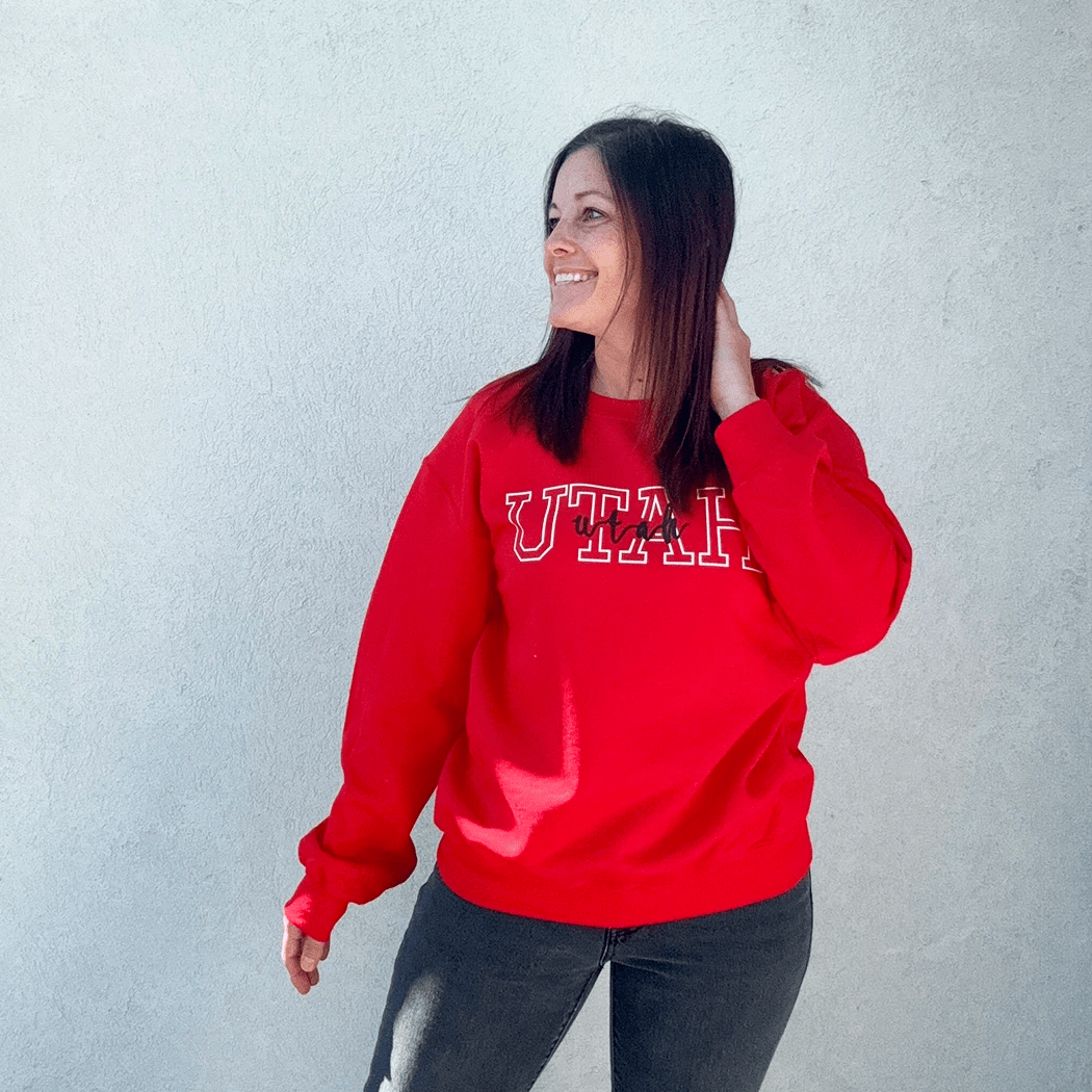 Utah Graphic Crewneck - Talking Too Loud Apparel