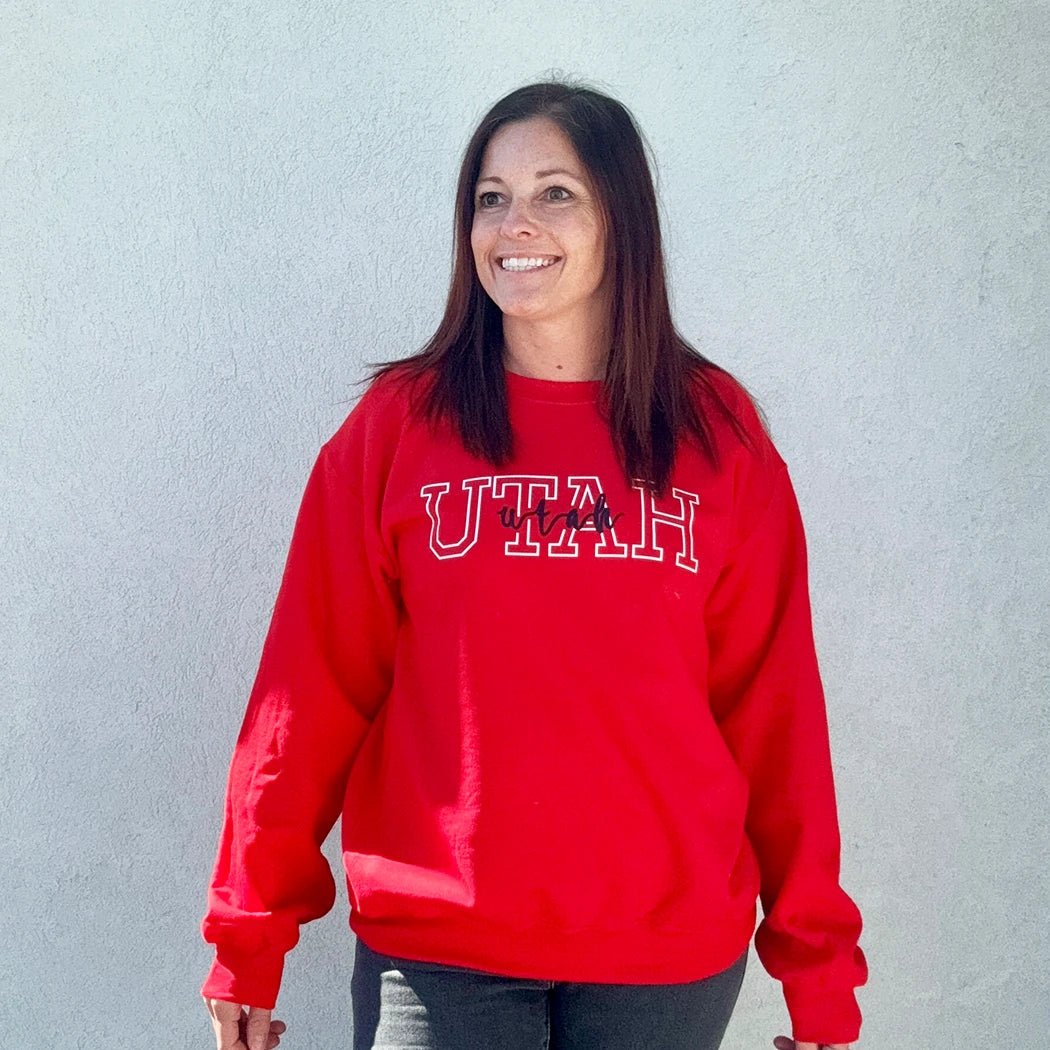 Utah Graphic Crewneck - Talking Too Loud Apparel