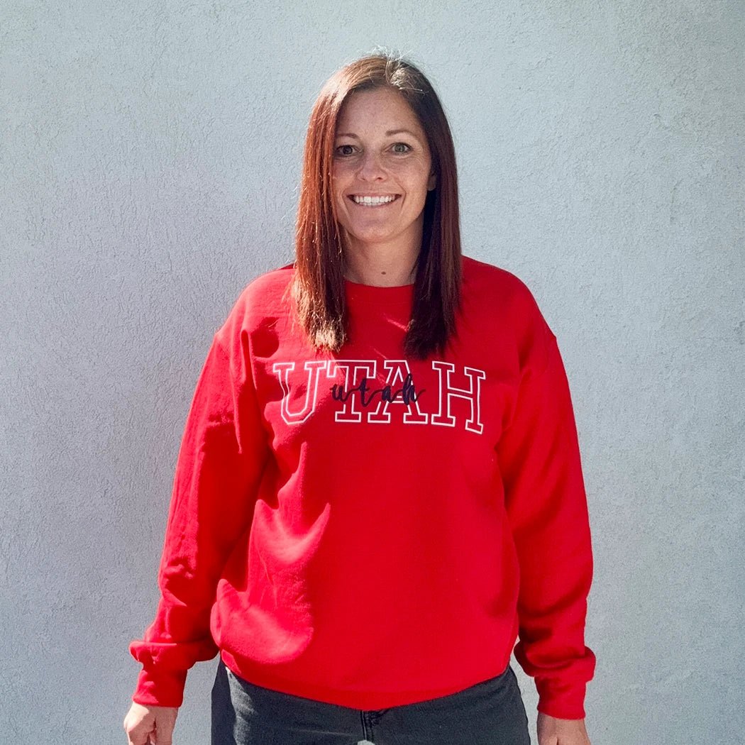 Utah Graphic Crewneck - Talking Too Loud Apparel