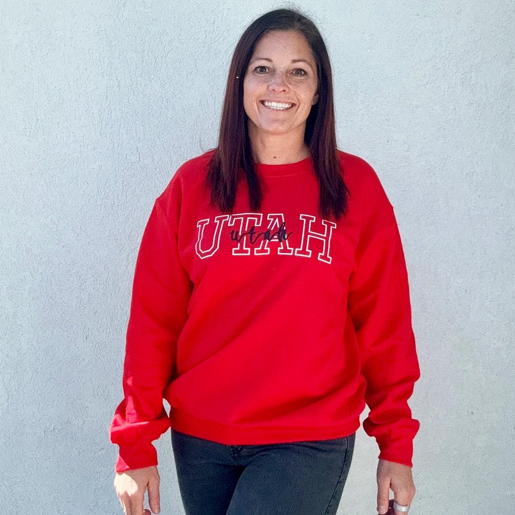 Utah Graphic Crewneck - Talking Too Loud Apparel