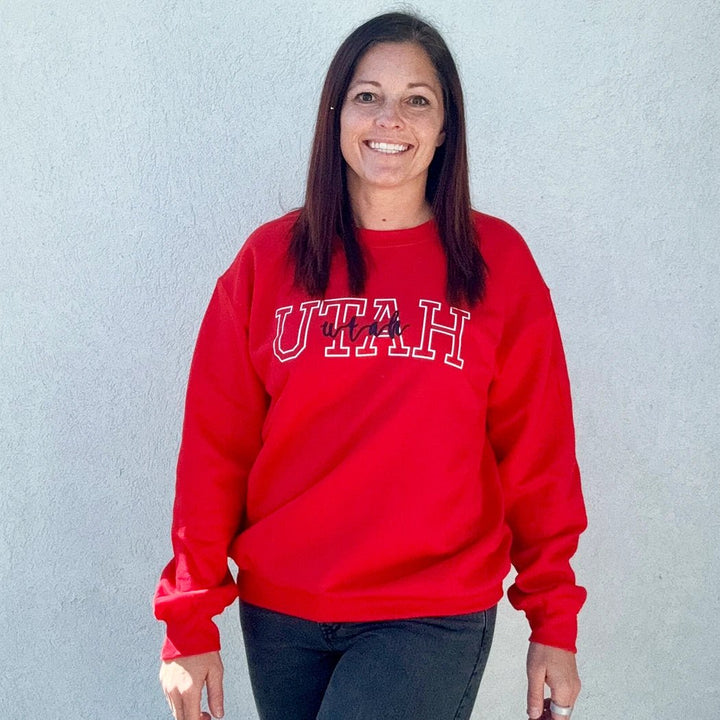 Utah Graphic Crewneck - Talking Too Loud Apparel